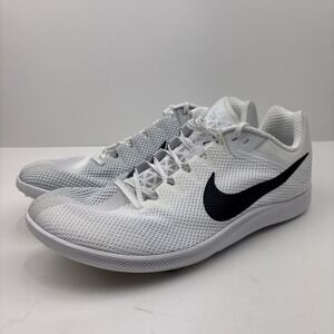 Nike Zoom Rival Track & Field Distance Spikes Men's US‎ 13 White Running Shoes